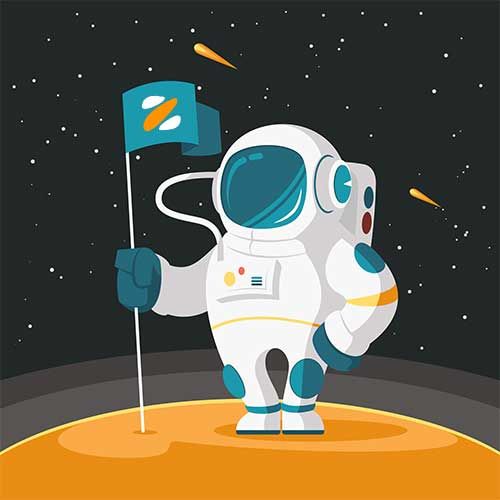 Trouve l'astronaute